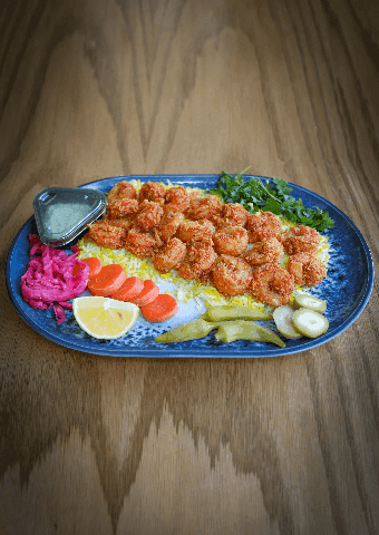 چلو میگو پفکی