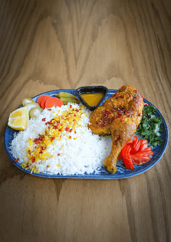 چلو مرغ مخصوص