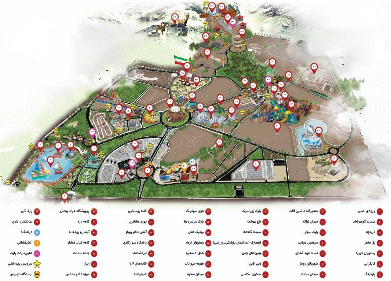 نقشه گهرپارک