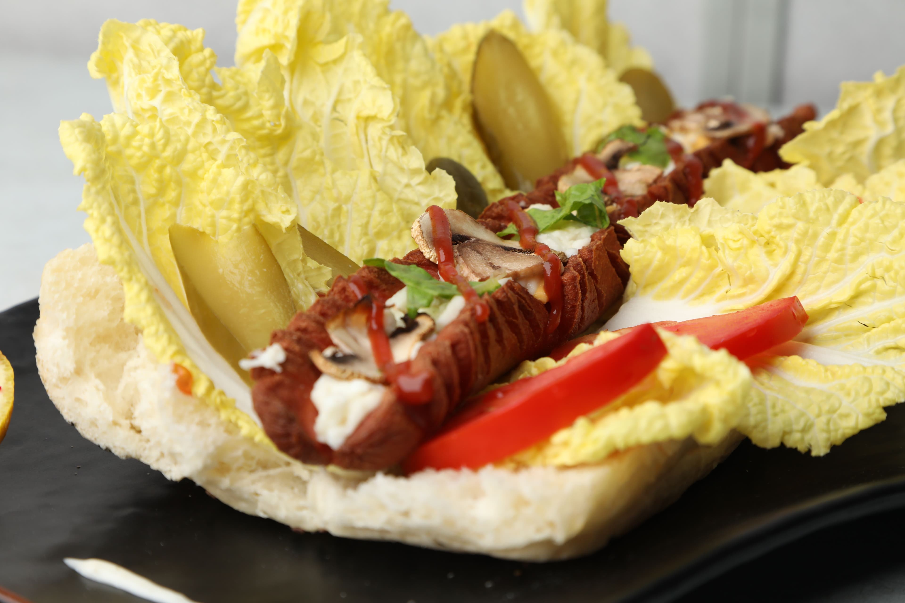 هات داگ ساده