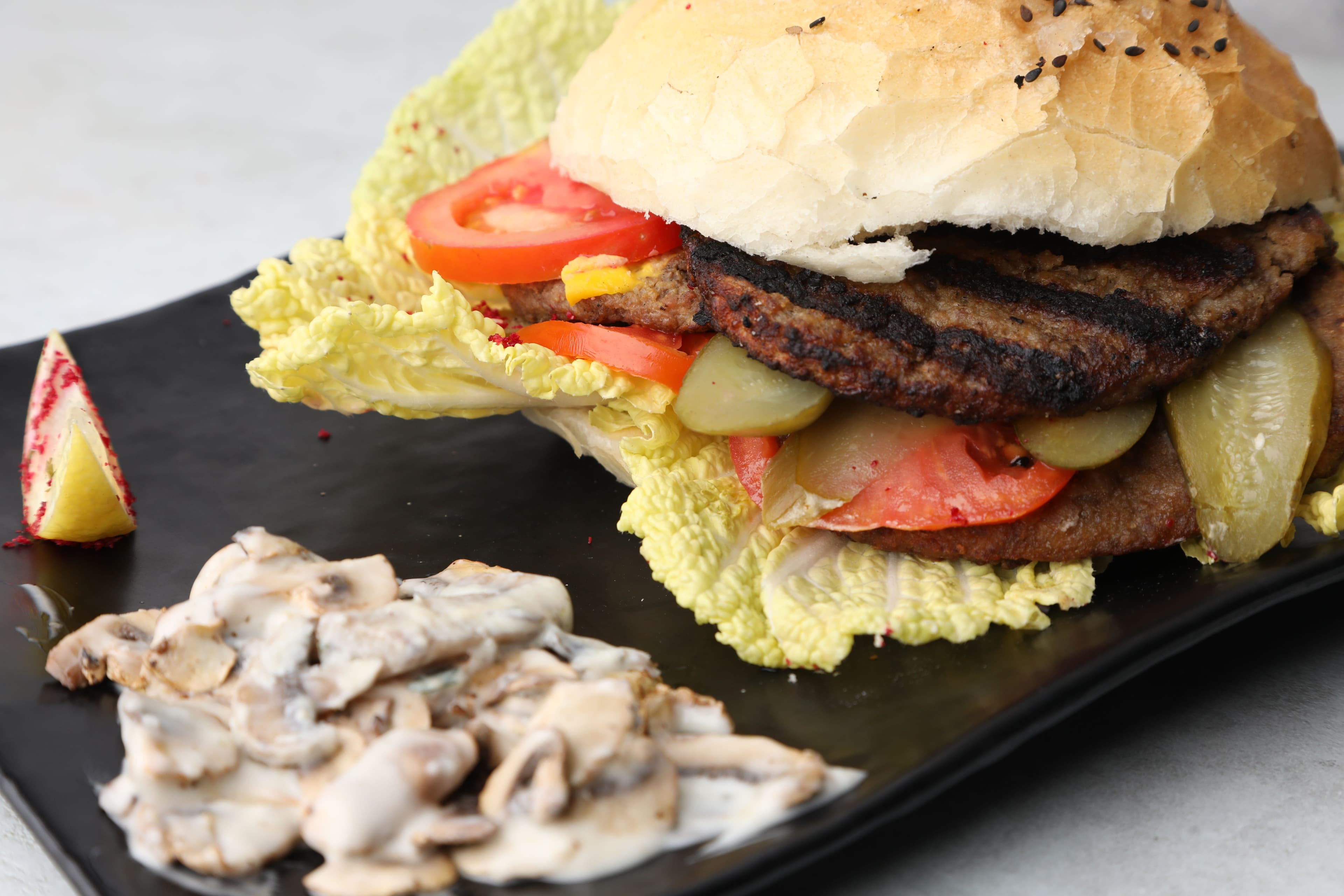 ماشروم برگر