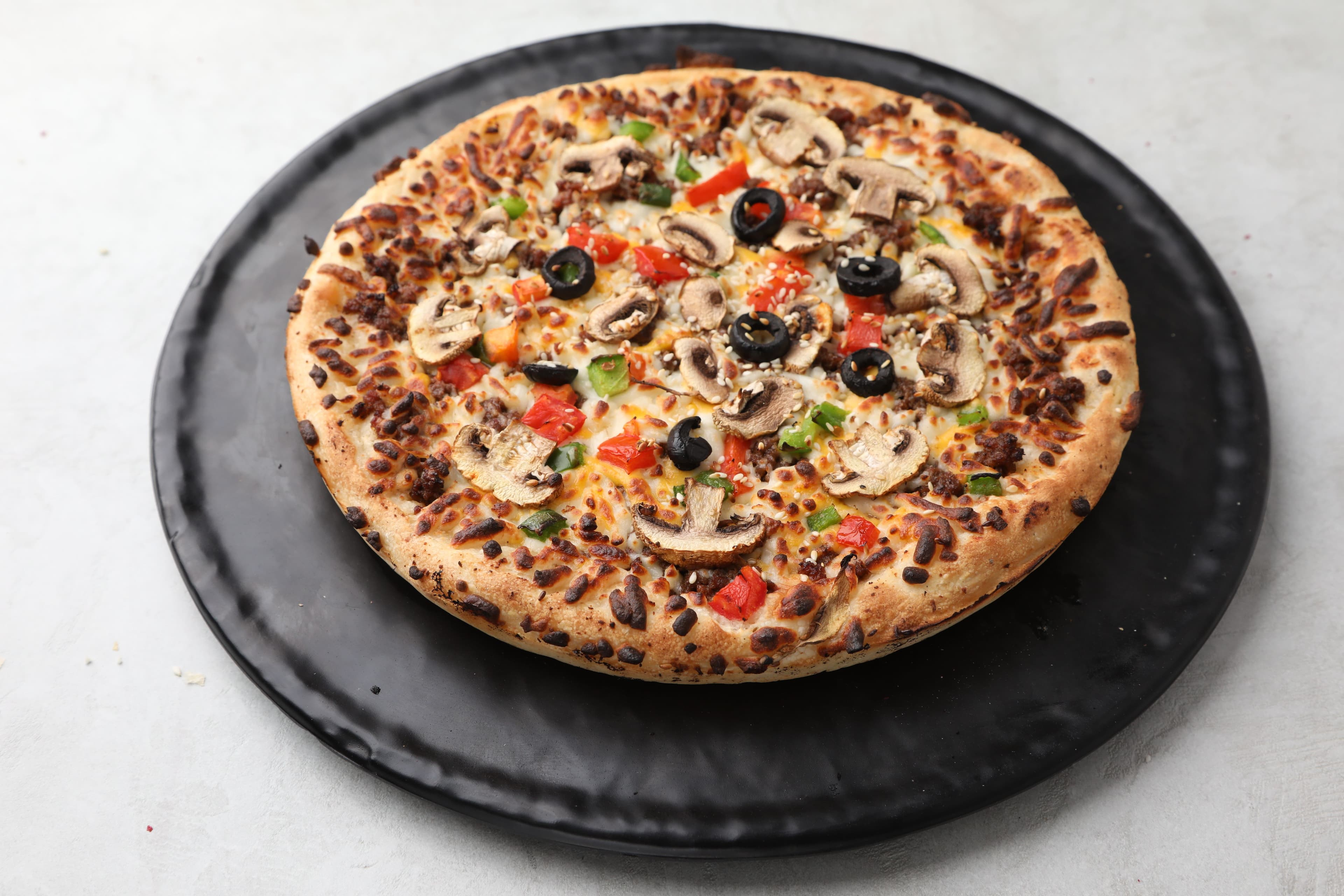 قارچ و گوشت